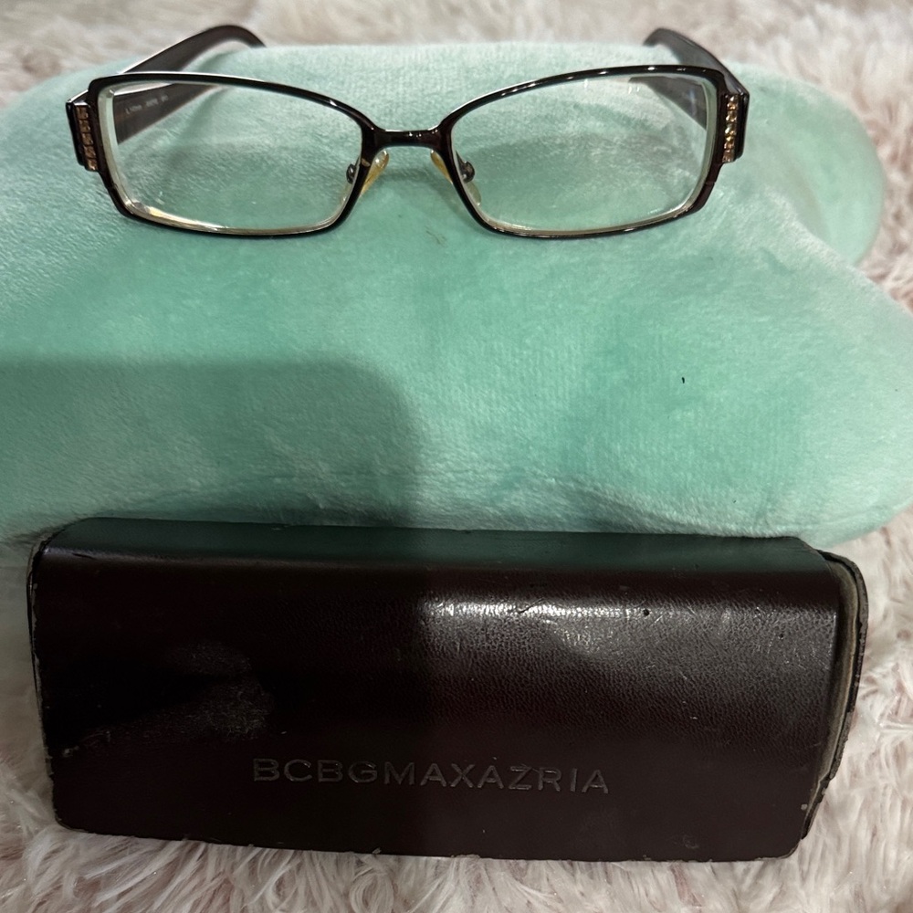 BCBGMaxAzria Women's Dark Brown Glasses
